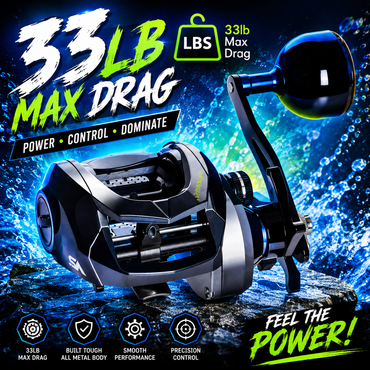 BaitCaster Big Game 400