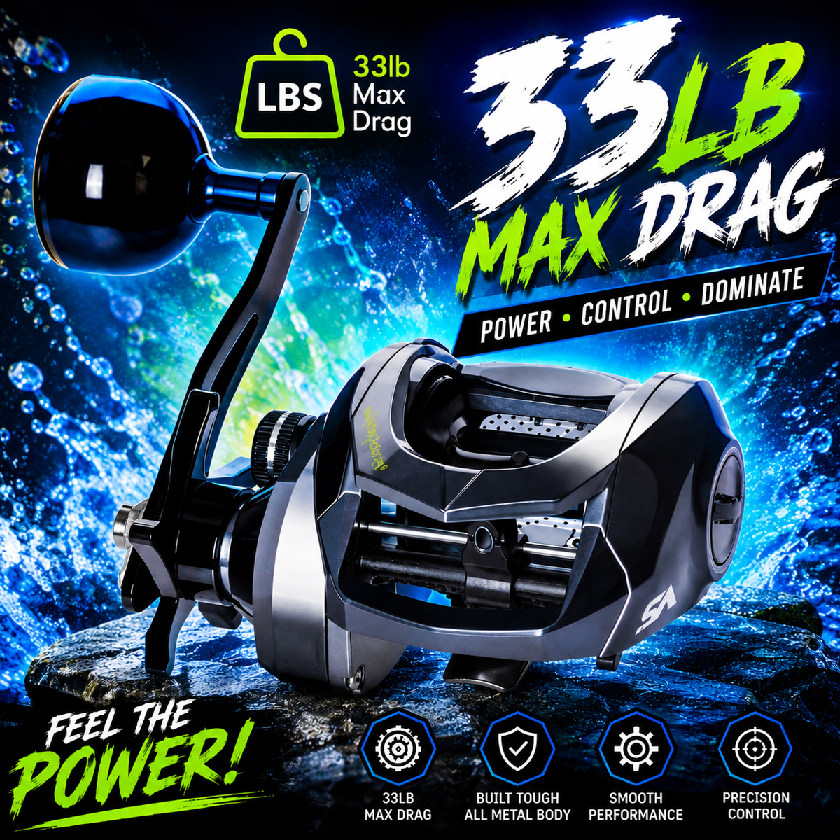 BaitCaster Big Game 400
