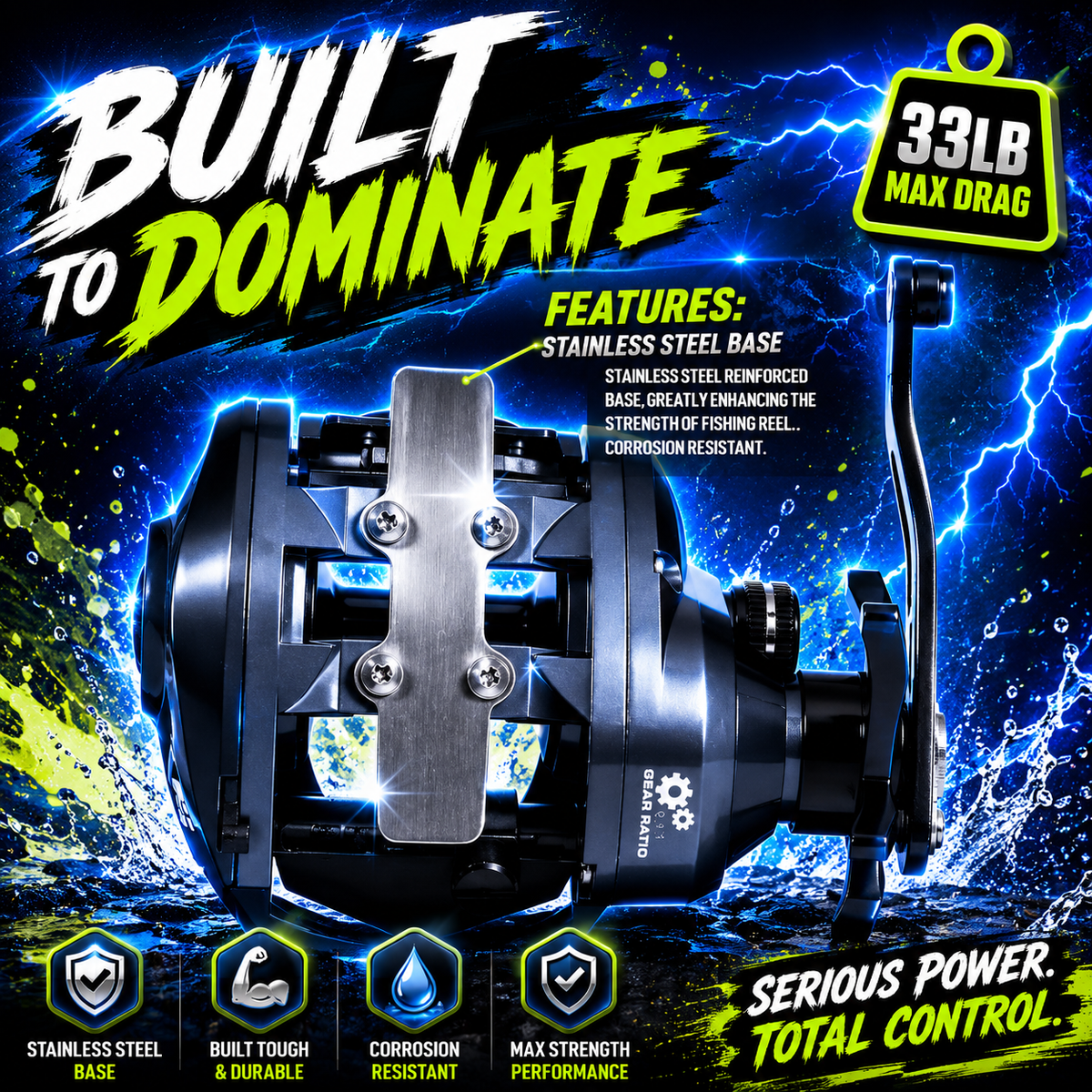 BaitCaster Big Game 400