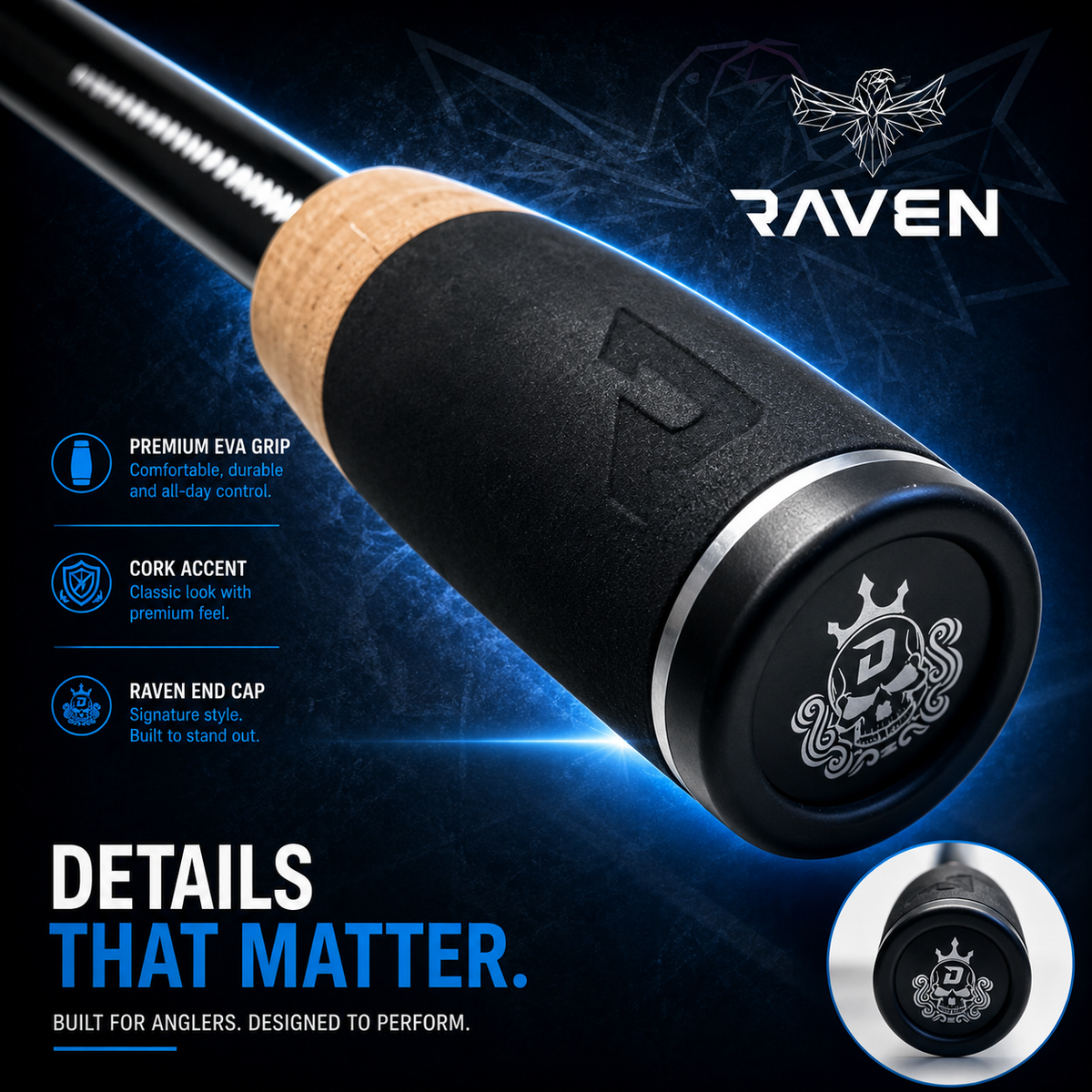 Raven Fishing Rod