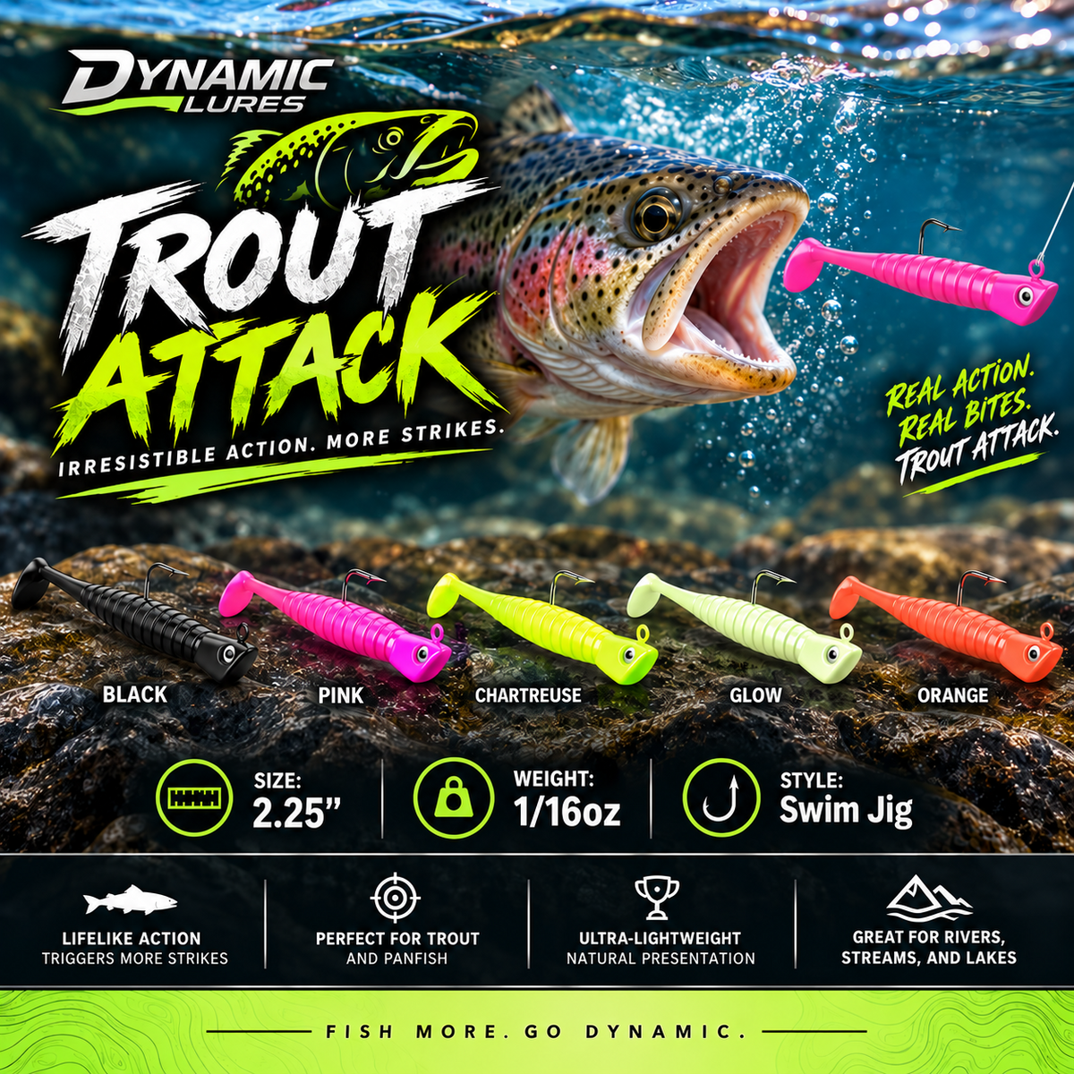 Trout Attack 2.25"