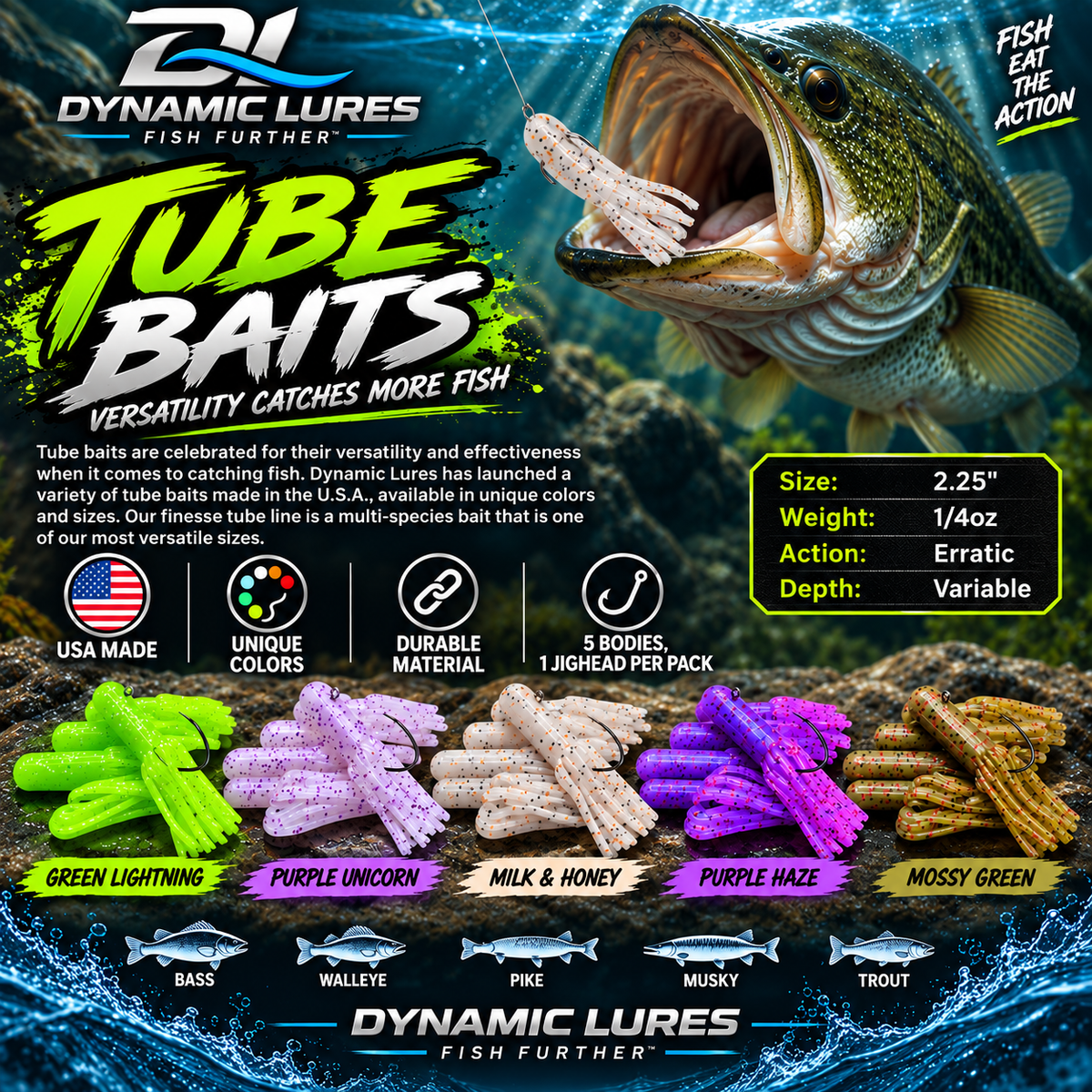 Finesse Tube 2.5"