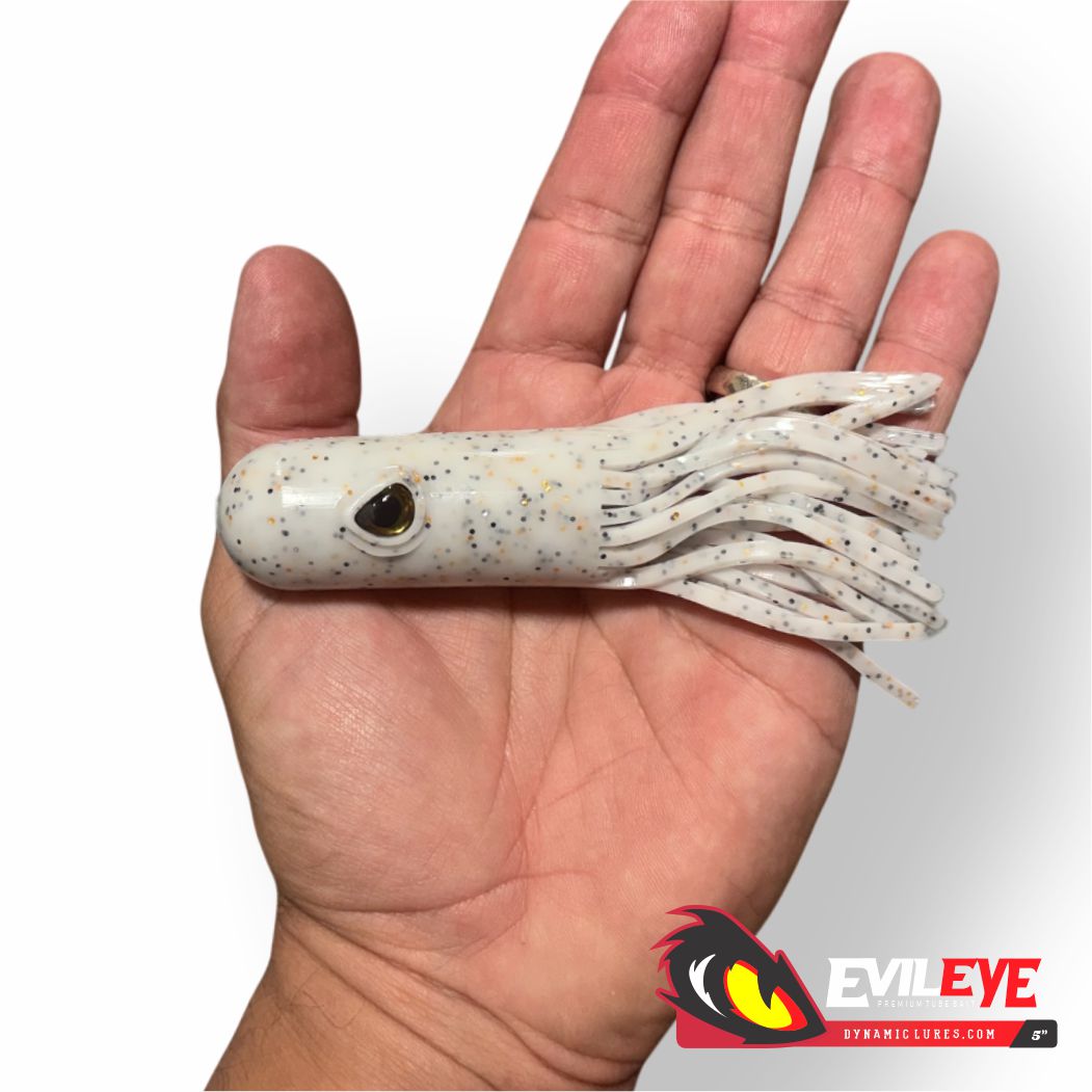 ce fishing lakers lures Evil Eye Laker Tube – Soft Tube Bait for Lake Trout & Predator Fish