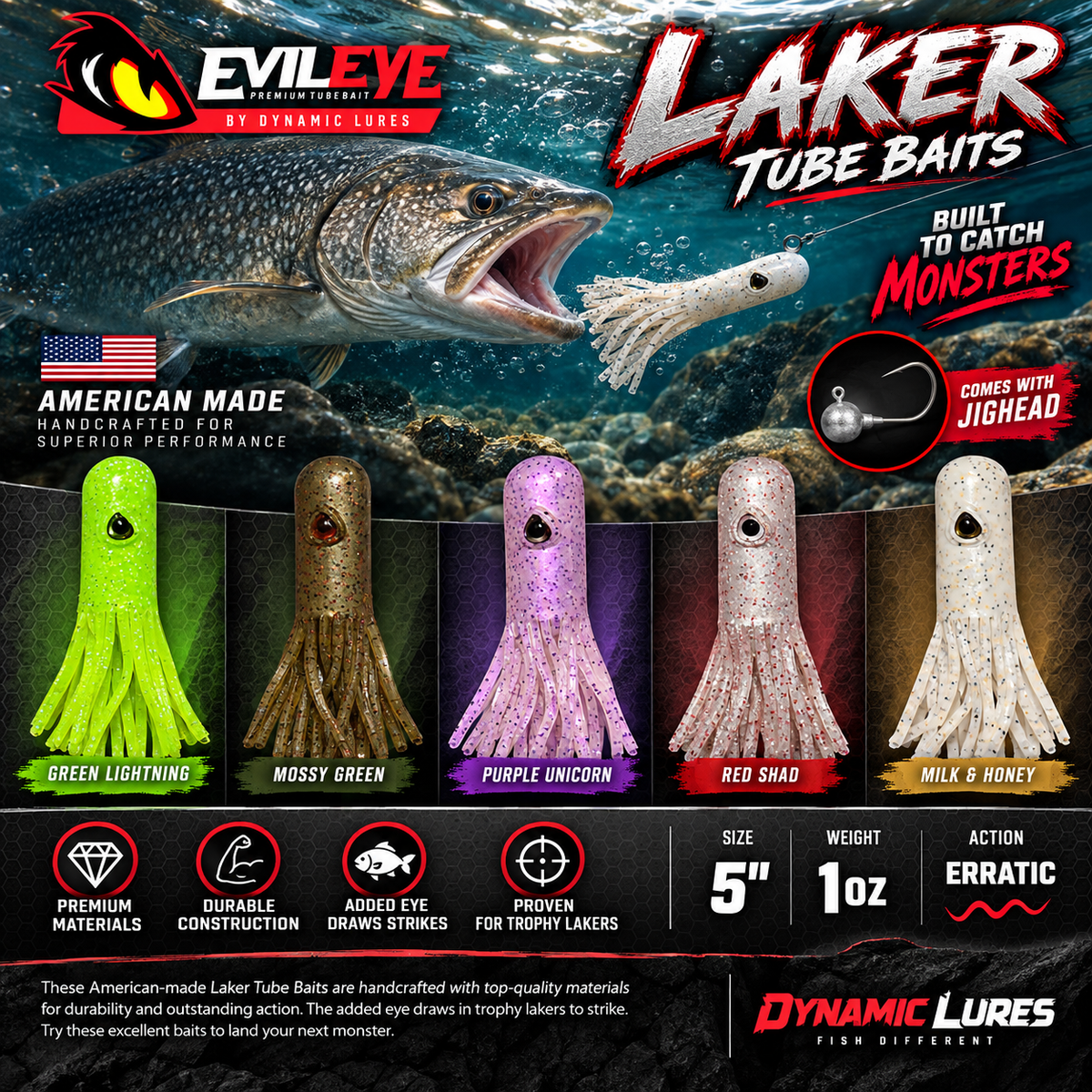 Evil Eye Laker Tube