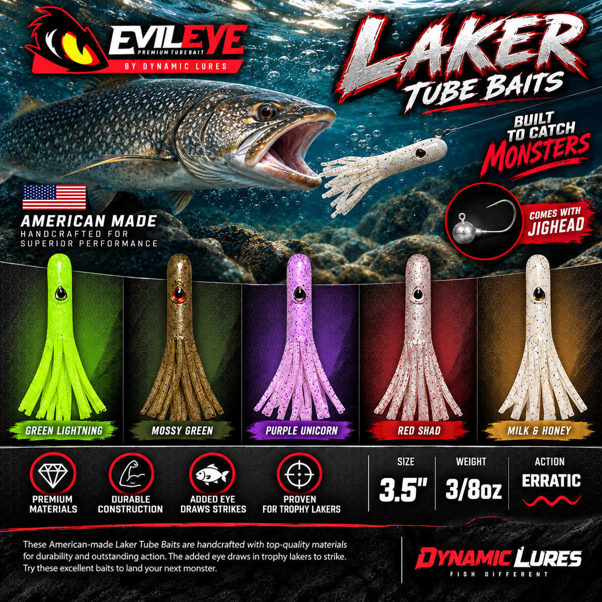 Evil Eye Laker Tube