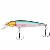 Colorful fishing lure with a white background