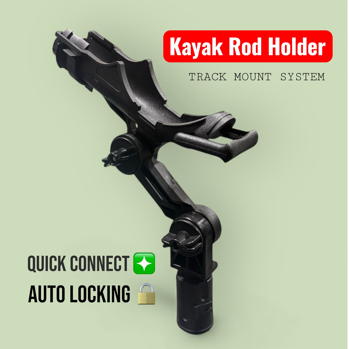 Kayak Rod Holder Secure Mount for Fishing Rods | Dynamic Lures Kayak Rod Holder Secure Mount for Fishing Rods | Dynamic Lures