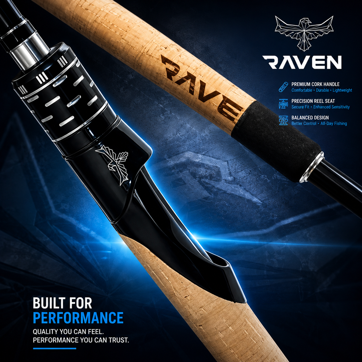 Raven Fishing Rod