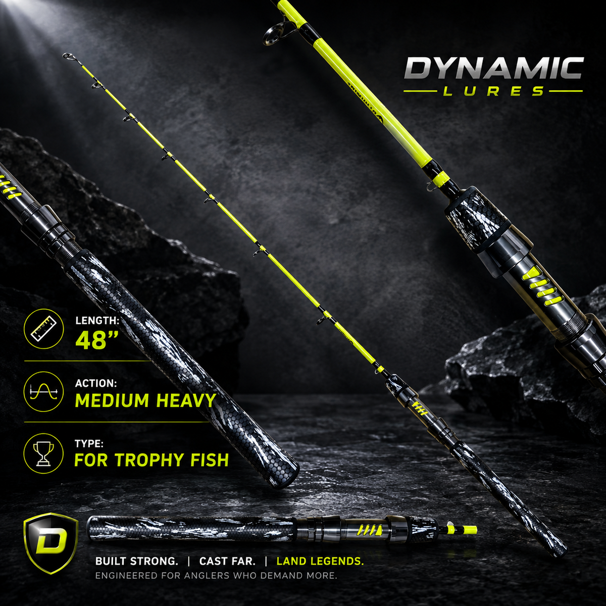 Ice Rod S-Glass PB SERIES 48"