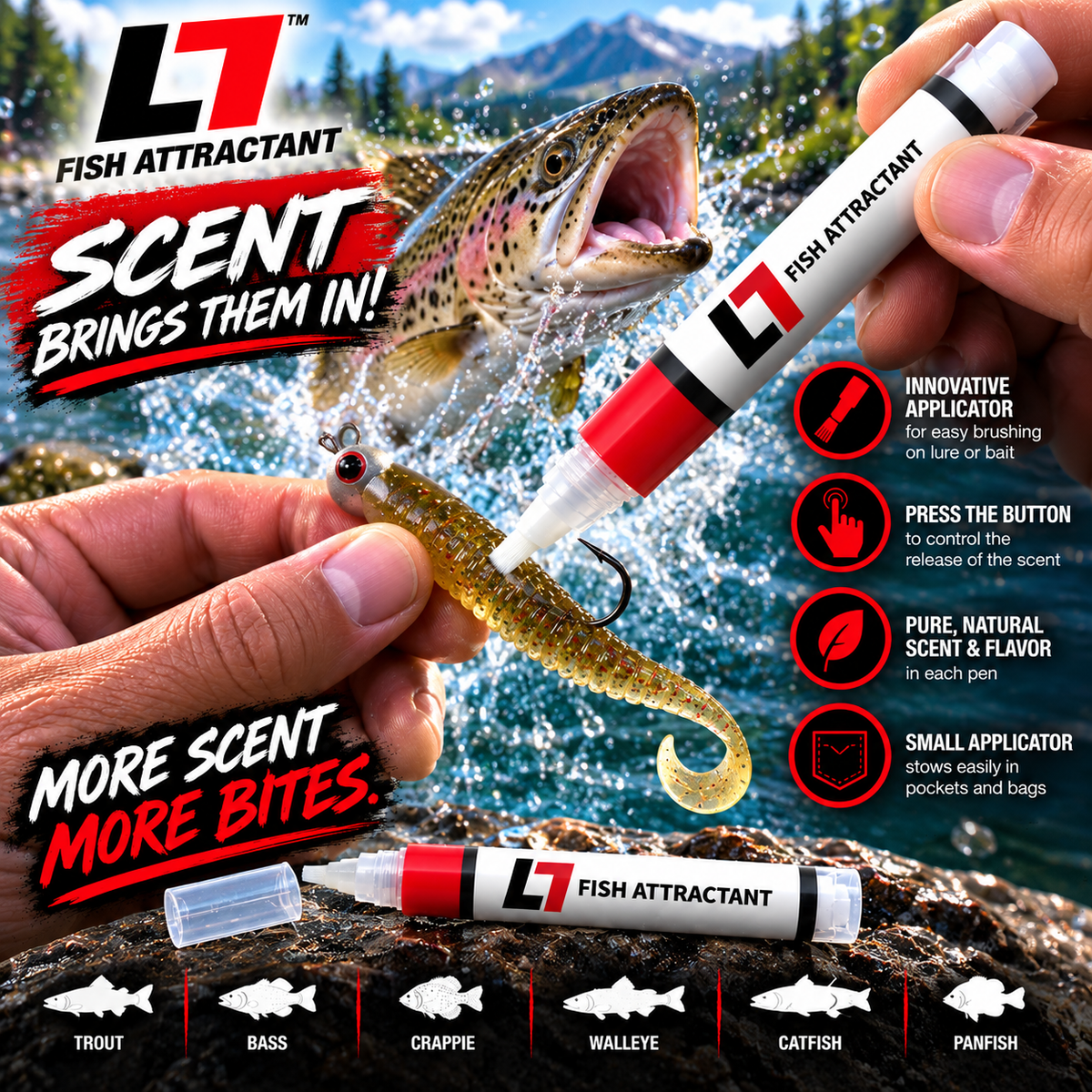 Fish Attractant Pen
