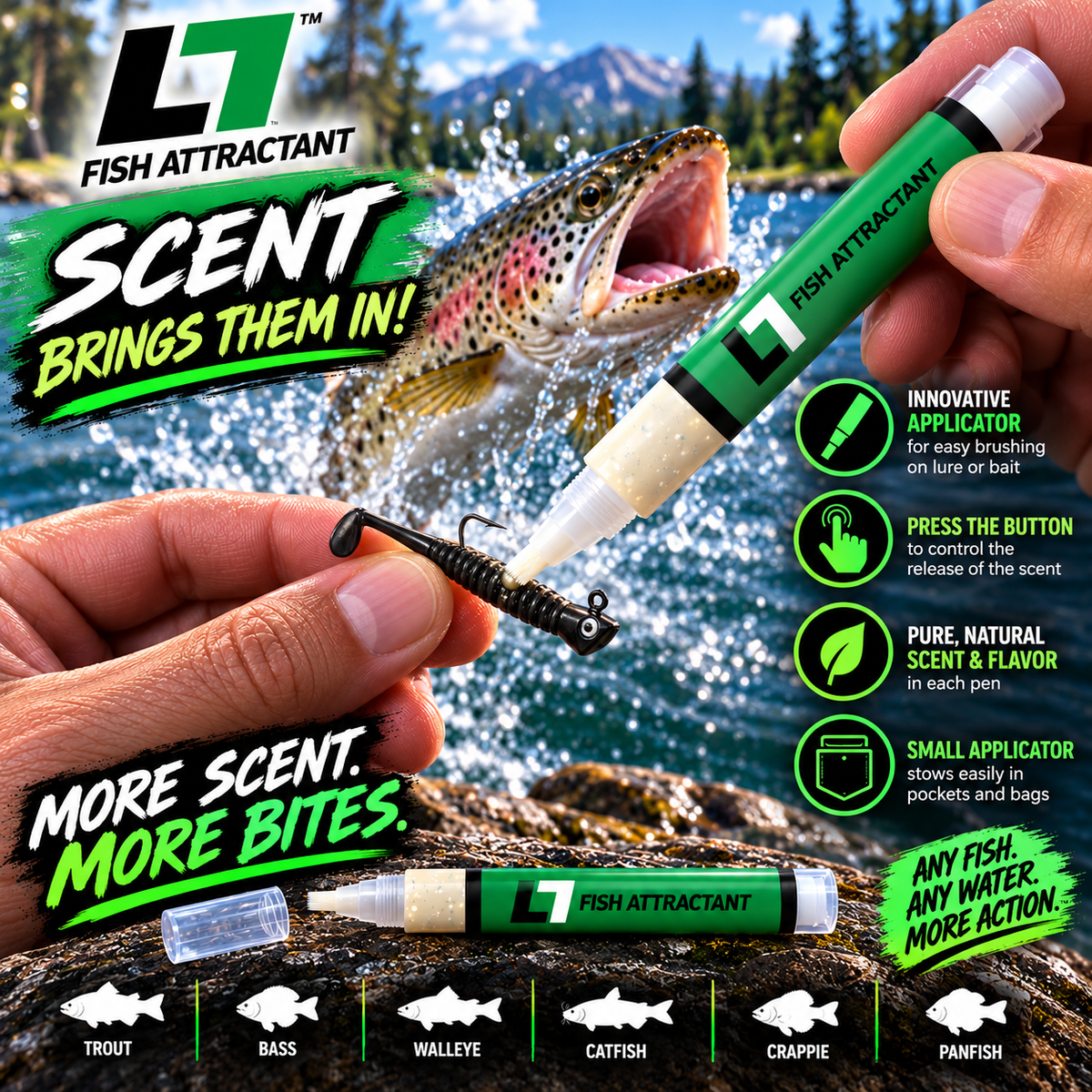 Fish Attractant Pen