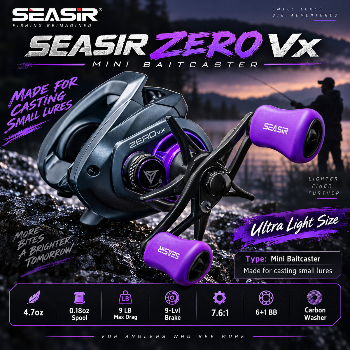 Micro Baitcasting Reel
