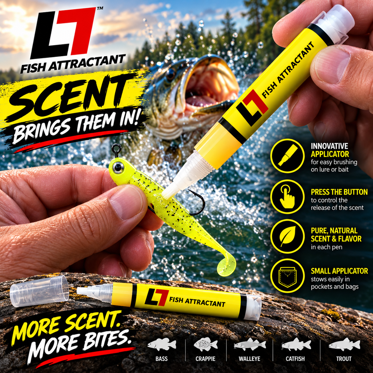 Fish Attractant Pen