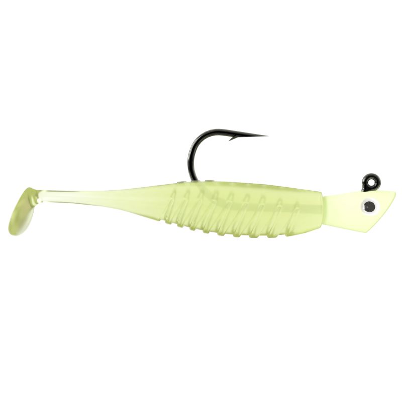 Paddle Tail, SNEAK ATTACK Swimbait (Crystal Shad) 3 Dynamic Lures 